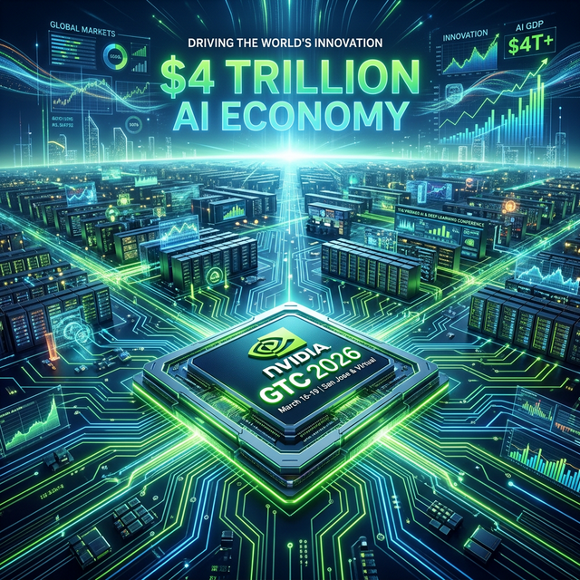 NVIDIA GTC 2026: Jensen Huang Unveils $4 Trillion AI Economy